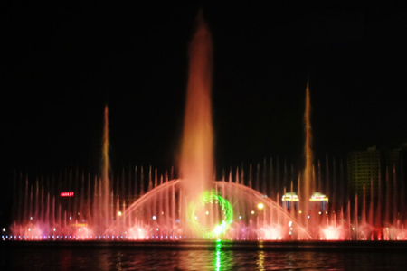 贝塔斯瑞音响助阵骆马湖音乐喷泉成功挑战吉尼斯世界纪录
