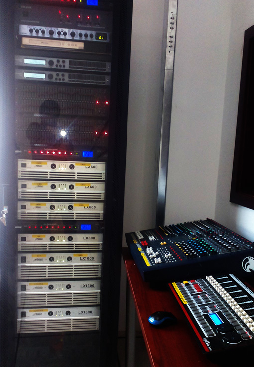 “中国品牌企业500强”某国企音视频灯光会议一期工程&mdash;&mdash;创联盛世音响负责设计安装调试