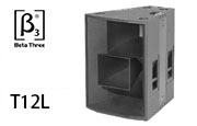 贝塔斯瑞音响（betathree音箱、β3音响)T12L外置3分频双12英寸全频扬声器系统。