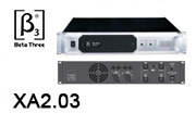 贝塔斯瑞功放(betathree功放、β3功放)XA2.03 两通道专业音频功率放大器