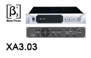 贝塔斯瑞功放（betathree功放、β3功放)XA3.03 三通道专业音频功率放大器。