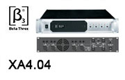 贝塔斯瑞功放（betathre功放、β3功放）XA4.04 四通道专业音频功率放大器。
